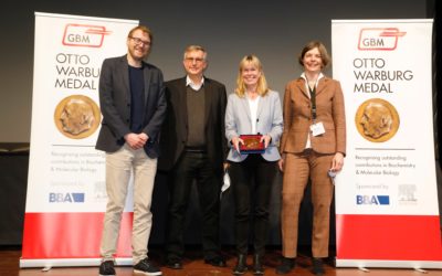 Stefanie Dimmeler has been awarded the Otto Warburg Medal 2022