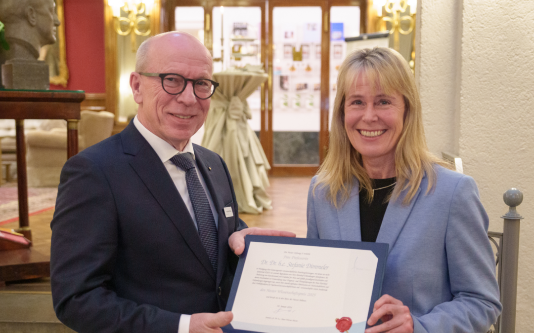 Stefanie Dimmeler honored with Hector Science Prize